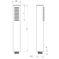 Смеситель Deante Silia Titanium BQS_D14M - Превью изображения №2 — Интернет-магазин ПроЗаказ
