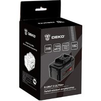 Аккумулятор Deko R-UNV7.5 ULTRA+ 083-1020 (20В/7.5 Ач) - Превью изображения №6 — Интернет-магазин ПроЗаказ