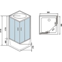 Душевая кабина WeltWasser WW500 Aller 902 - Превью изображения №11 — Интернет-магазин ПроЗаказ
