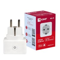 Умная розетка EKF Сonnect Wi-Fi (белый) - Превью изображения №2 — Интернет-магазин ПроЗаказ