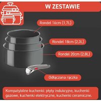 Набор кастрюль Tefal Ingenio Renew L2609402 - Превью изображения №4 — Интернет-магазин ПроЗаказ