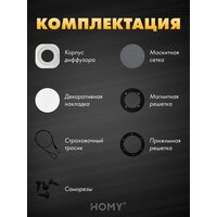 Вентиляционная решетка HOMY AIR круглый A100W d150 (белая) - Превью изображения №7 — Интернет-магазин ПроЗаказ