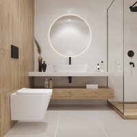 Унитаз подвесной Lauter Square 214903 + GROHE Rapid SL 38721001 + GROHE 37131000 (овальная, хром) - Превью изображения №9 — Интернет-магазин ПроЗаказ