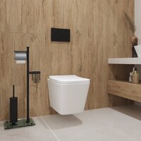 Унитаз подвесной Lauter Square 214903 + GROHE Rapid SL 38721001 + GROHE 37131000 (овальная, хром) - Превью изображения №7 — Интернет-магазин ПроЗаказ