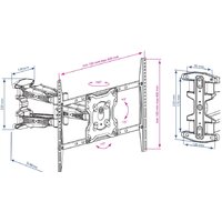 Кронштейн для телевизора Kromax ATLANTIS-46 (серый) - Превью изображения №5 — Интернет-магазин ПроЗаказ