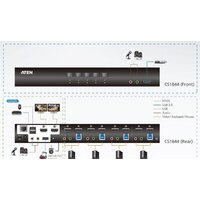 KVM переключатель Aten CS1844-AT-G - Превью изображения №4 — Интернет-магазин ПроЗаказ