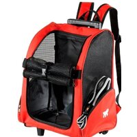 Рюкзак-переноска Ferplast Trolley 85740099 (красный) - Превью изображения №2 — Интернет-магазин ПроЗаказ