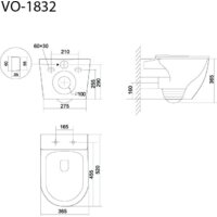 Унитаз подвесной Triton Pro Tornado Verso TR-VO-1832 - Превью изображения №11 — Интернет-магазин ПроЗаказ