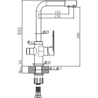 Смеситель Lauter Sleek 21CK7691C - Превью изображения №2 — Интернет-магазин ПроЗаказ