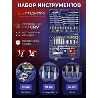 Универсальный набор инструментов Yataforce YF-41252-5(58794) - Превью изображения №6 — Интернет-магазин ПроЗаказ