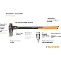Топор Fiskars 1020220 - Превью изображения №3 — Интернет-магазин ПроЗаказ