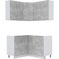 Интерлиния Мила Лайт 1.2x1.2 без столешницы (бетон)