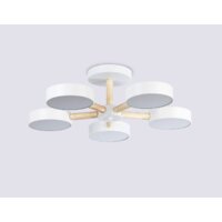 Припотолочная люстра Ambrella light FL4825/5 WH - Превью изображения №3 — Интернет-магазин ПроЗаказ