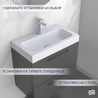 Умывальник Lauter Miletta 2161351PW (Pure White) - Превью изображения №4 — Интернет-магазин ПроЗаказ