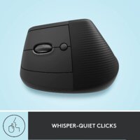 Вертикальная мышь Logitech Lift Left (графит) - Превью изображения №5 — Интернет-магазин ПроЗаказ