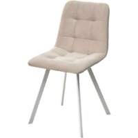 M-City Ричи 688M05746 (H-06 бежевый велюр/белый)