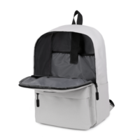 Городской рюкзак Miru City Extra Backpack 15.6 (светло-серый) - Превью изображения №2 — Интернет-магазин ПроЗаказ