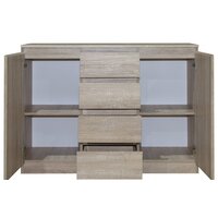 Тумба Евва Турин ТР-2D4S/S (дуб сонома) - Превью изображения №3 — Интернет-магазин ПроЗаказ