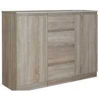 Тумба Евва Турин ТР-2D4S/S (дуб сонома) - Превью изображения №4 — Интернет-магазин ПроЗаказ