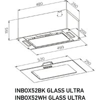 Кухонная вытяжка Meferi INBOX52WH Glass Ultra - Превью изображения №13 — Интернет-магазин ПроЗаказ