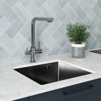 Кухонная мойка Floracio Steel F.4444.GM - Превью изображения №2 — Интернет-магазин ПроЗаказ