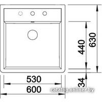 Кухонная мойка Blanco Panor 60 [514501] - Превью изображения №5 — Интернет-магазин ПроЗаказ