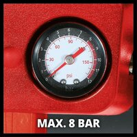 Компрессор Einhell TE-AC 36/150 Li OF - Solo (без АКБ) - Превью изображения №11 — Интернет-магазин ПроЗаказ