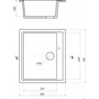 Кухонная мойка Saniteco Terra (графит) - Превью изображения №10 — Интернет-магазин ПроЗаказ