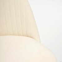 Офисное кресло TetChair Melody (флок, молочный) - Превью изображения №6 — Интернет-магазин ПроЗаказ