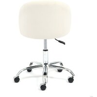 Офисное кресло TetChair Melody (флок, молочный) - Превью изображения №4 — Интернет-магазин ПроЗаказ