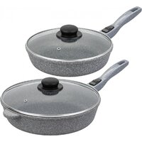 Elan Gallery Гармония вкуса +крышки 120591+2 (4пр, серый мрамор)