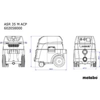 Пылесос Metabo ASR 35 M ACP - Превью изображения №9 — Интернет-магазин ПроЗаказ