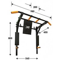 Турник с брусьями Absolute Champion Профи 3 в 1 АЧ 15163 (белый) - Превью изображения №3 — Интернет-магазин ПроЗаказ