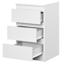 Тумба НК-Мебель Stern Т-9 3-я 72677771 (белый) - Превью изображения №2 — Интернет-магазин ПроЗаказ