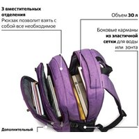 Городской рюкзак BRAUBERG Стимул 225516 - Превью изображения №7 — Интернет-магазин ПроЗаказ