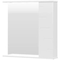 Volna Шкаф с зеркалом Joli 70 R (белый)