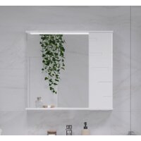  Volna Шкаф с зеркалом Joli 70 R (белый) - Превью изображения №3 — Интернет-магазин ПроЗаказ