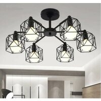 Люстра средней высоты Sundays Home KR-23 6198 (с лампами Led-Шар-deco 6шт) - Превью изображения №16 — Интернет-магазин ПроЗаказ