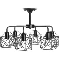 Люстра средней высоты Sundays Home KR-23 6198 (с лампами Led-Шар-deco 6шт) - Превью изображения №8 — Интернет-магазин ПроЗаказ