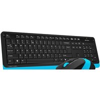 Офисный набор A4Tech Fstyler FG1010 (черный/синий) - Превью изображения №4 — Интернет-магазин ПроЗаказ