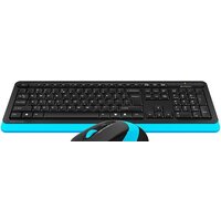 Офисный набор A4Tech Fstyler FG1010 (черный/синий) - Превью изображения №2 — Интернет-магазин ПроЗаказ