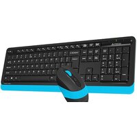 Офисный набор A4Tech Fstyler FG1010 (черный/синий) - Превью изображения №3 — Интернет-магазин ПроЗаказ