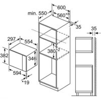 Микроволновая печь Bosch BFL524MS0 - Превью изображения №3 — Интернет-магазин ПроЗаказ