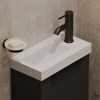  ЗОВ Тумба под умывальник Монови Слим 40 S40LG0LG7091B (антрацит) - Превью изображения №3 — Интернет-магазин ПроЗаказ