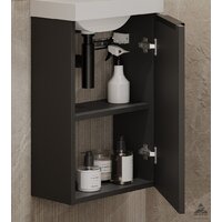  ЗОВ Тумба под умывальник Монови Слим 40 S40LG0LG7091B (антрацит) - Превью изображения №4 — Интернет-магазин ПроЗаказ