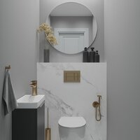  ЗОВ Тумба под умывальник Монови Слим 40 S40LG0LG7091B (антрацит) - Превью изображения №7 — Интернет-магазин ПроЗаказ