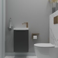  ЗОВ Тумба под умывальник Монови Слим 40 S40LG0LG7091B (антрацит) - Превью изображения №6 — Интернет-магазин ПроЗаказ