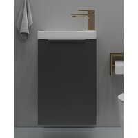 ЗОВ Тумба под умывальник Монови Слим 40 S40LG0LG7091B (антрацит)