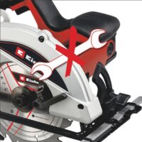 Дисковая (циркулярная) пила Einhell TC-CS 1250 4331040 - Превью изображения №2 — Интернет-магазин ПроЗаказ