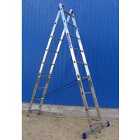 Лестница-стремянка Алюмет двухсекционная универсальная 5211 2x11 - Превью изображения №4 — Интернет-магазин ПроЗаказ